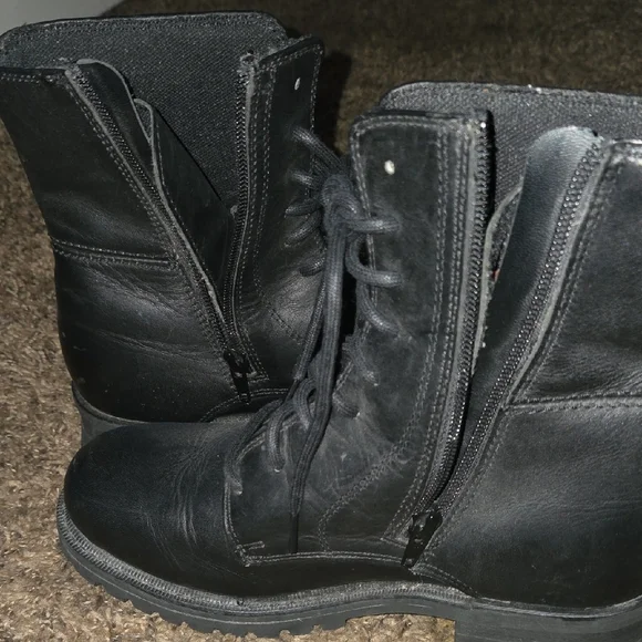 Harley-Davidson Black Combat Boots - Picture 5 of 5